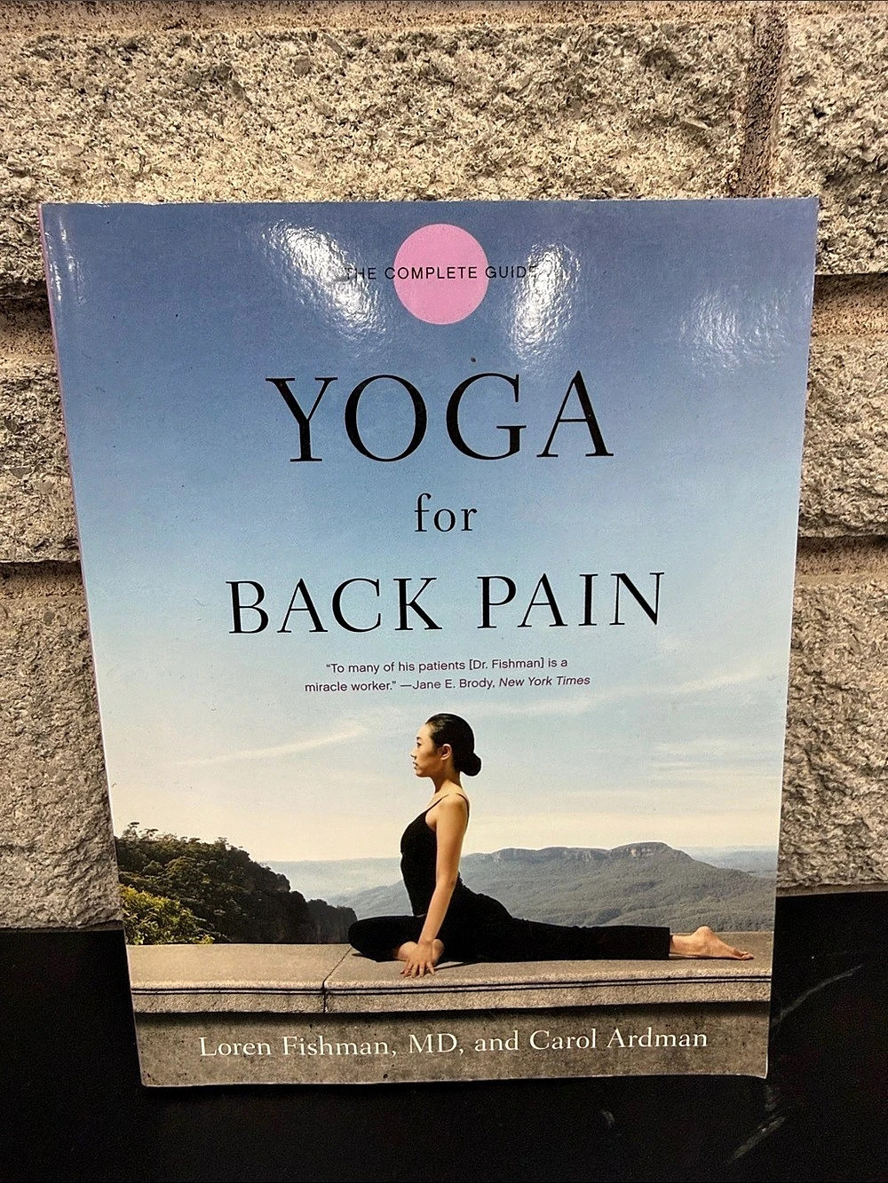 Yoga for Back Pain: The Complete Guide Paperback Blue & Pink